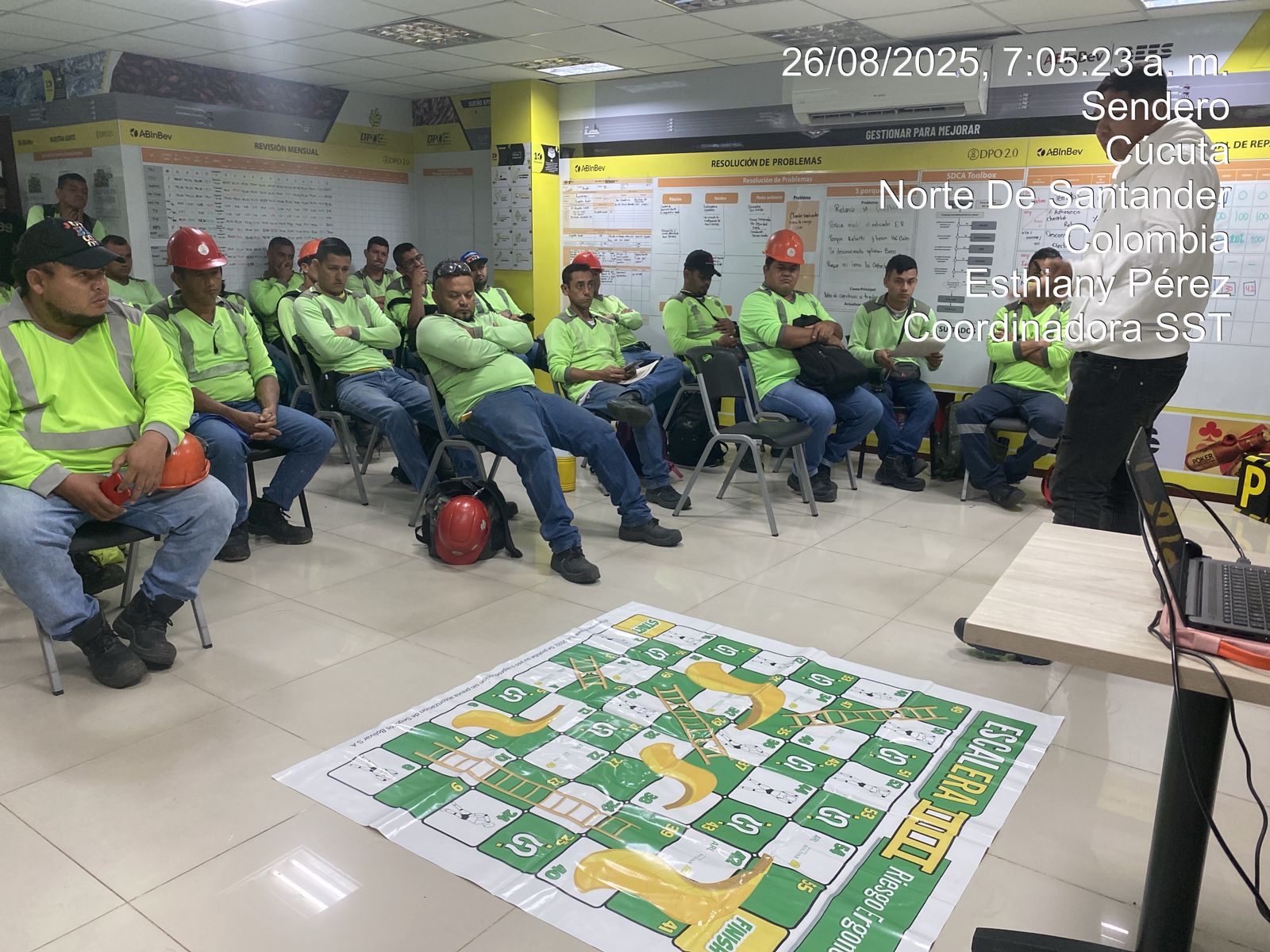 Evidencia de capacitación